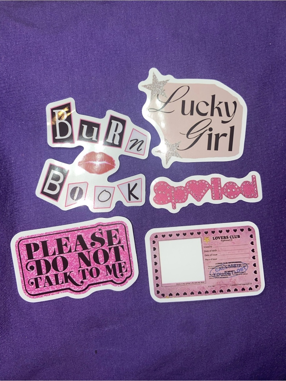 Hello Kitty Pink Sticker & Hello Kitty 3 Pack Keychains - Picture 3 of 3